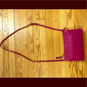Hot pink Tory Burch crossbody bag - pre-loved